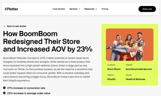 Preview of the BoomBoom Naturals Case Study