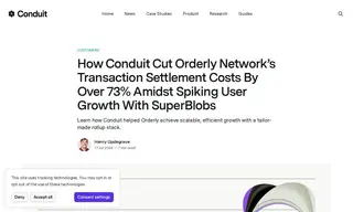 Preview of the Orderly Network Case Study