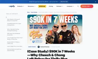 Preview of the Cheech & Chong Case Study