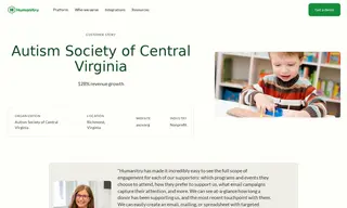 Preview of the Autism Society of Central Virginia Case Study