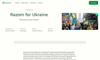 Preview of the Razom for Ukraine Case Study