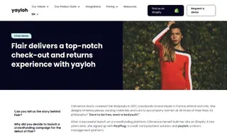 Preview of the Flair Bodysuits Case Study