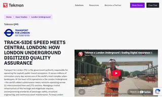 Preview of the Transport For London (TfL) Case Study