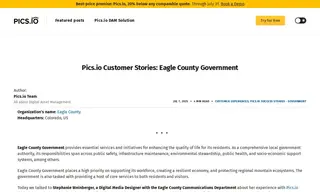 Preview of the Eagle County Government Case Study