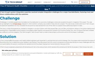 Preview of the Major Food Distributor Case Study