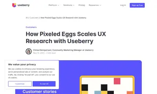 Preview of the Pixeled Eggs Case Study