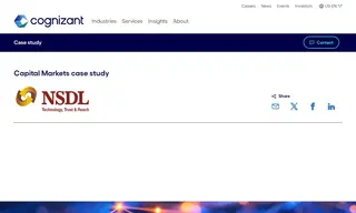 Preview of the National Securities Depository Limited (nsdl) Case Study