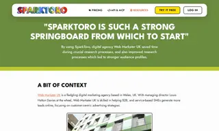 Preview of the Web Marketer UK Case Study