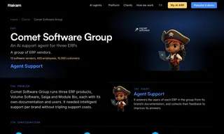 Preview of the Comet Software Group Case Study