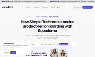 Preview of the Simple Testimonial Case Study
