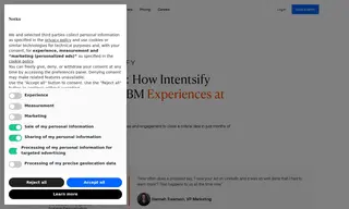 Preview of the Intentsify Case Study