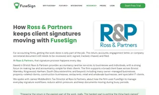 Preview of the Ross & Partners Case Study