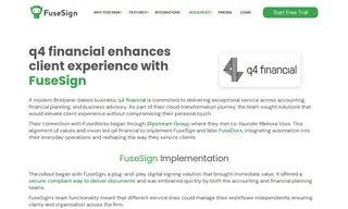 Preview of the q4 financial Case Study