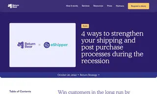Preview of the eShipper Case Study
