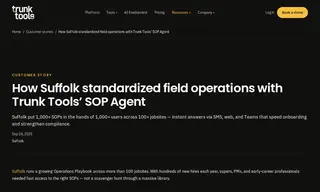 Preview of the Suffolk Case Study