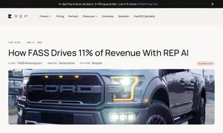 Preview of the FASS Motorsports Case Study