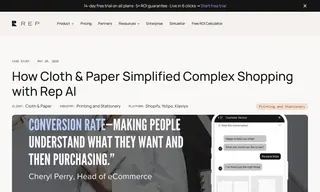 Preview of the Cloth & Paper Case Study