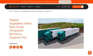 Preview of the Staples Vegetables Case Study
