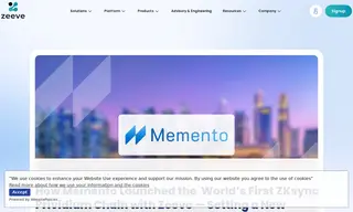 Preview of the Memento Blockchain Case Study