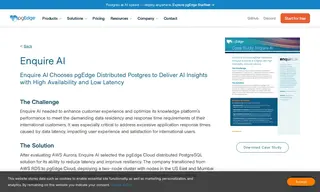 Preview of the Enquire Case Study