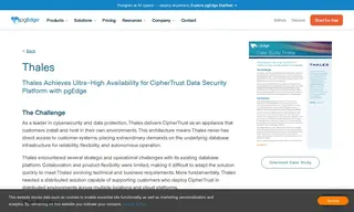 Preview of the Thales Case Study