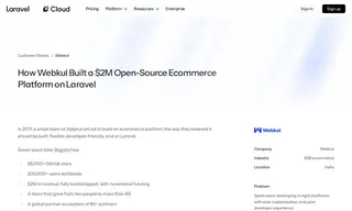 Preview of the Webkul Case Study
