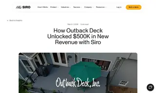 Preview of the Outback Deck Case Study