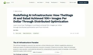 Preview of the TheStage AI Case Study