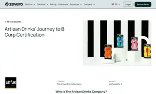 Preview of the The Artisan Drinks Company Case Study