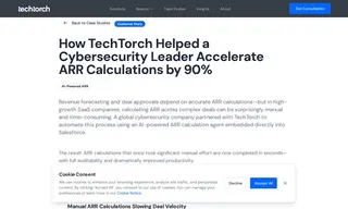 Preview of the Global Cybersecurity Company Case Study