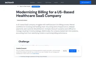 Preview of the US-based Healthcare SaaS Company Case Study