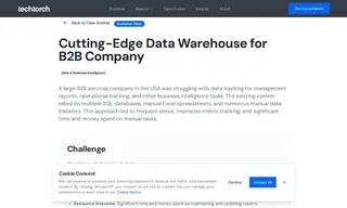 Preview of the Large B2B Services Company in the USA Case Study