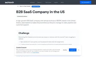 Preview of the B2B SaaS Company in the US Case Study