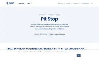Preview of the Pit Stop Case Study