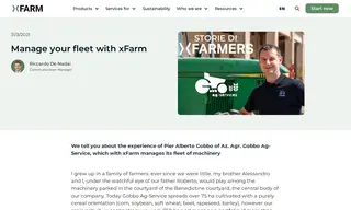 Preview of the Az. Agr. Gobbo Ag-Service Case Study