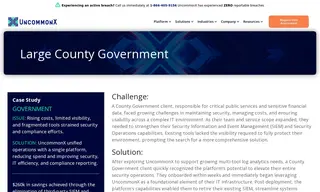 Preview of the Large County Government Case Study