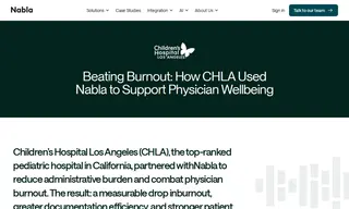 Preview of the Children’s Hospital Los Angeles Case Study