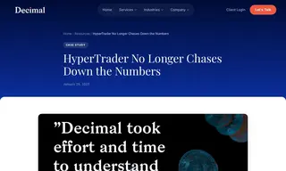Preview of the HyperTrader Case Study