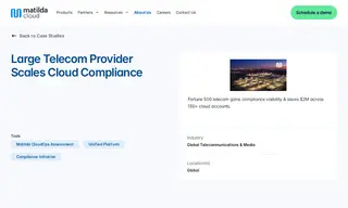 Preview of the Fortune 500 Telecommunications Provider Case Study
