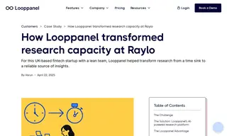 Preview of the Raylo Case Study