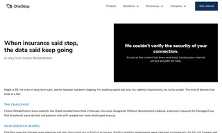 Preview of the Choice Rehabilitation Case Study