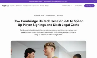 Preview of the Cambridge United Football Club Case Study