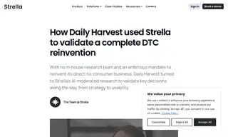 Preview of the Daily Harvest Case Study