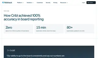 Preview of the Cribl Case Study