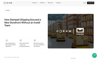 Preview of the Stamped Shipping Case Study