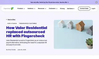 Preview of the Valor Residential Case Study
