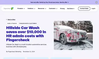 Preview of the Hillside Car Wash Case Study