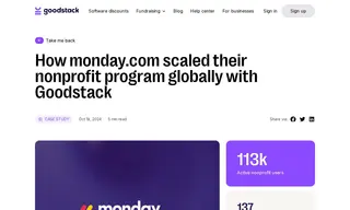 Preview of the monday.com Case Study