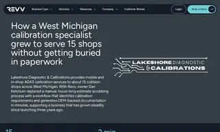 Preview of the Lakeshore Diagnostic & Calibrations Case Study