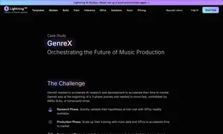 Preview of the GenreX Case Study